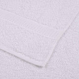 Serviettes de bain 25 pcs blanc 100x150 cm 360 g/m² 100% coton