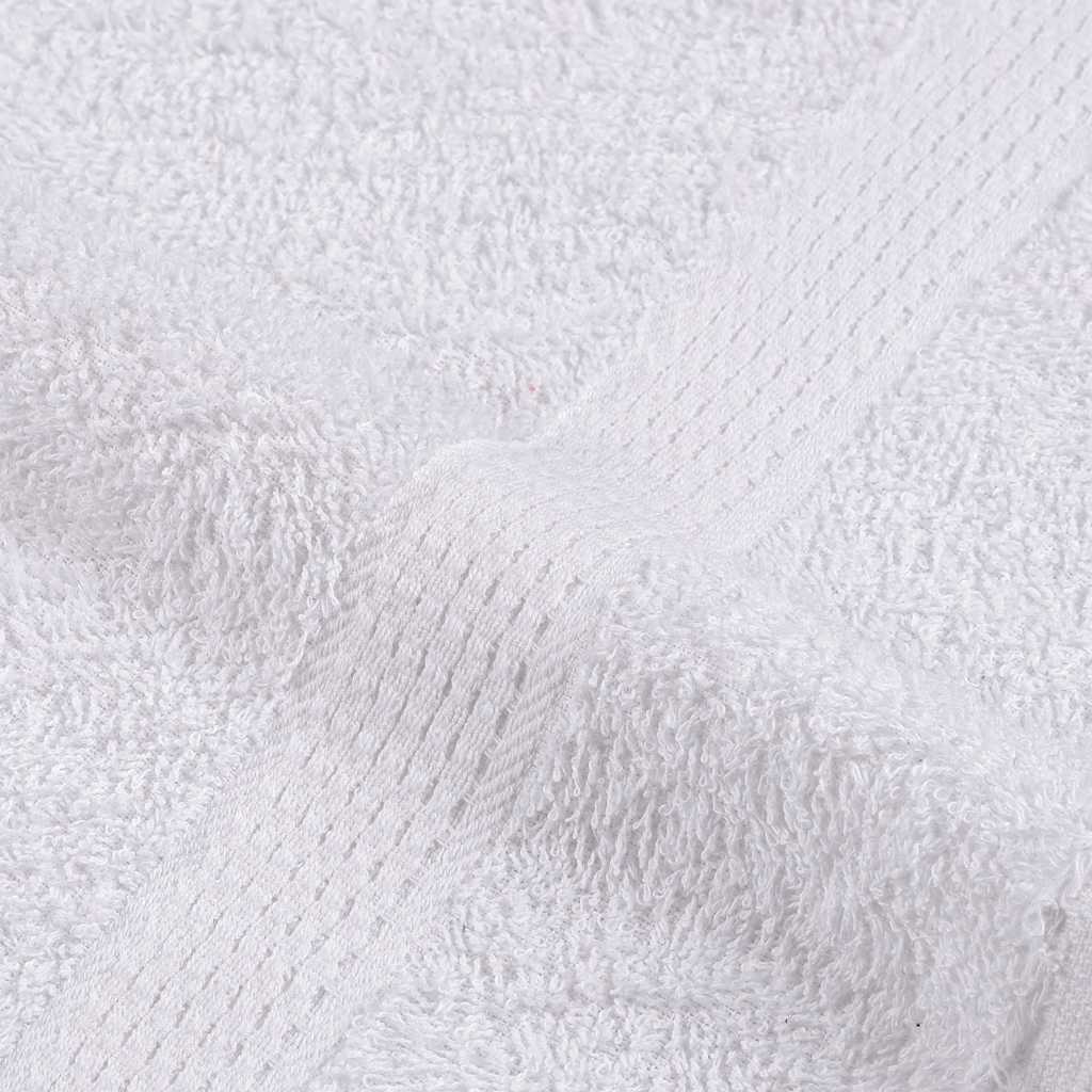 Serviettes de bain 25 pcs blanc 100x150 cm 360 g/m² 100% coton