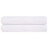 Serviettes de sauna 2 pcs blanc 80x200 cm 360 g/m² 100% coton