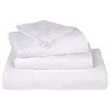 Serviettes 2 pcs blanc 100x200 cm 360 g/m² 100% coton