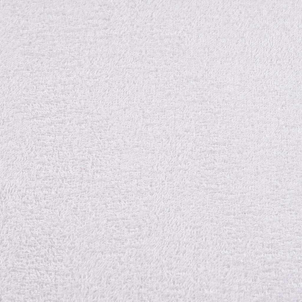 Serviettes 2 pcs blanc 100x200 cm 360 g/m² 100% coton