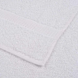 Serviettes 25 pcs blanc 100x200 cm 360 g/m² 100% coton