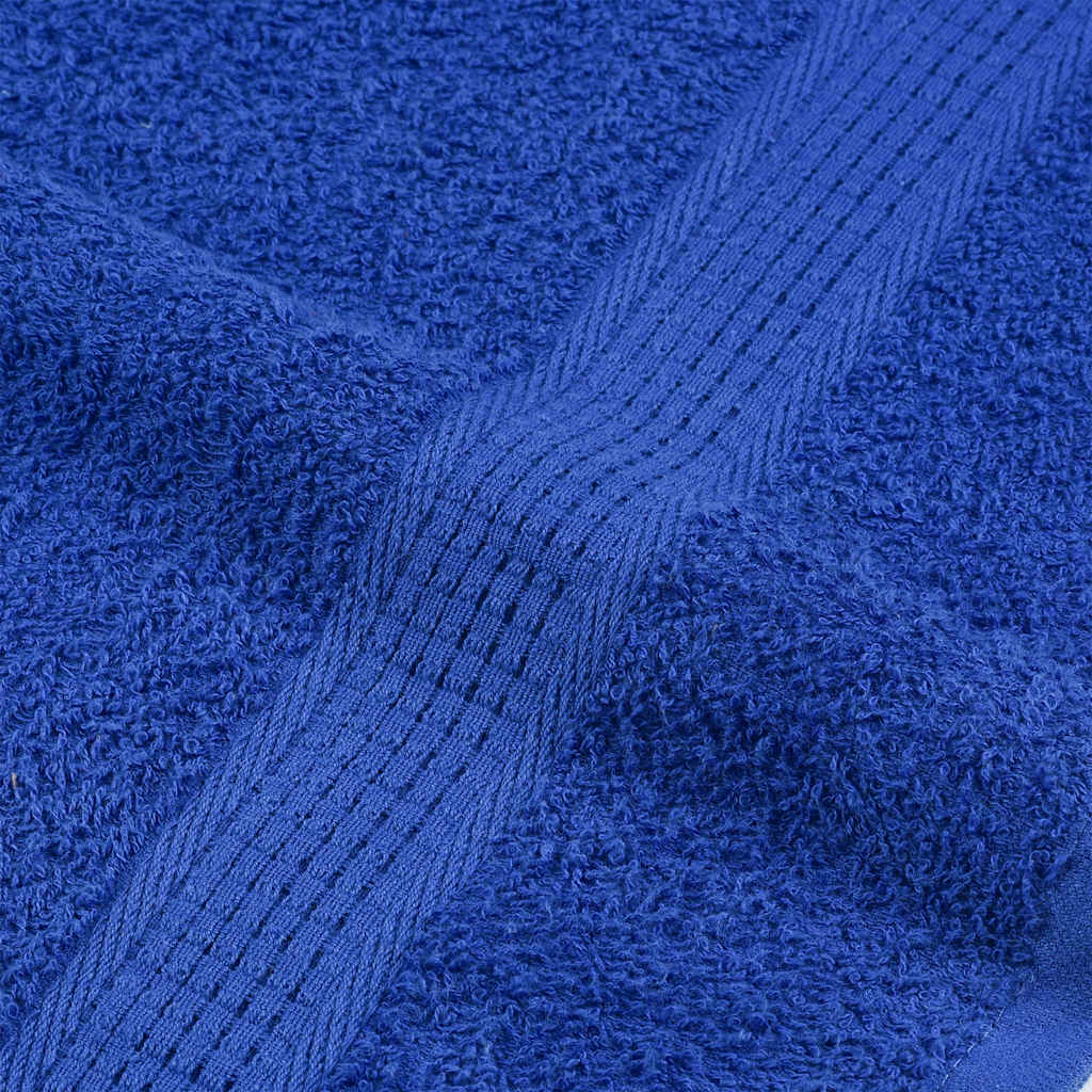 Essuie-mains 10 pcs bleu 50x100 cm 360 g/m² 100% coton