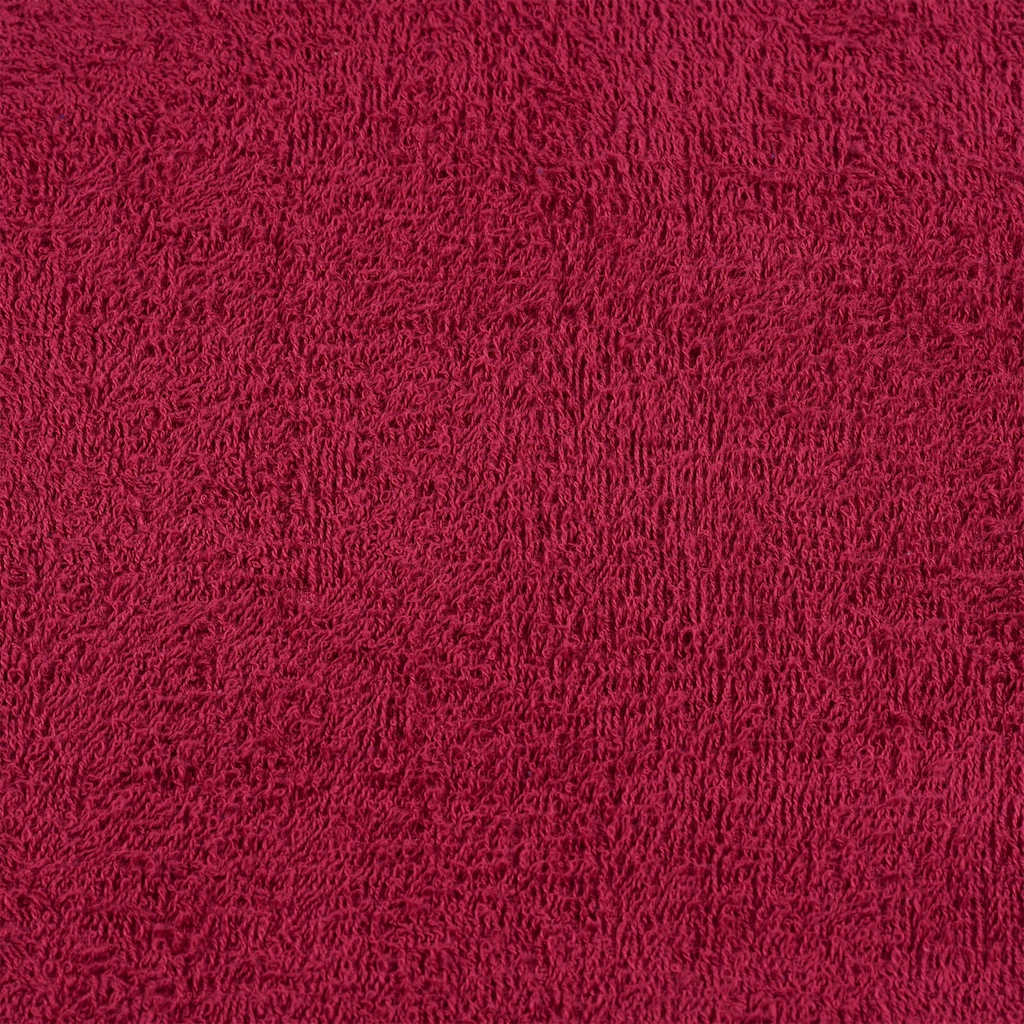 Handtuch 2 Stück Burgund 50x100 cm 360 g/m² 100 % Baumwolle