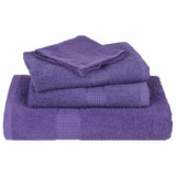 Serviettes de bain 2 pcs violet 100x150 cm 360 g/m² 100% coton