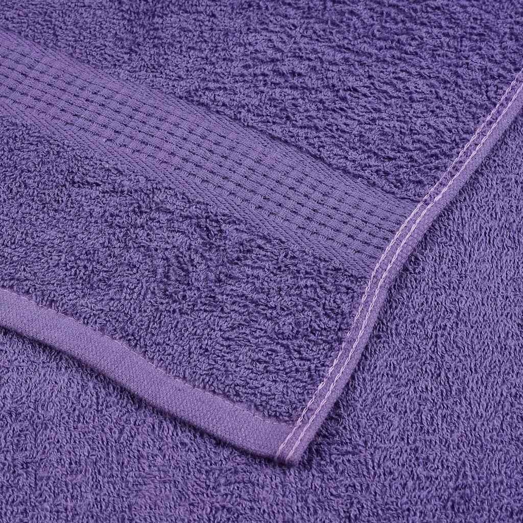 Serviettes de bain 2 pcs violet 100x150 cm 360 g/m² 100% coton