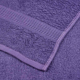 Serviettes de bain 2 pcs violet 100x150 cm 360 g/m² 100% coton