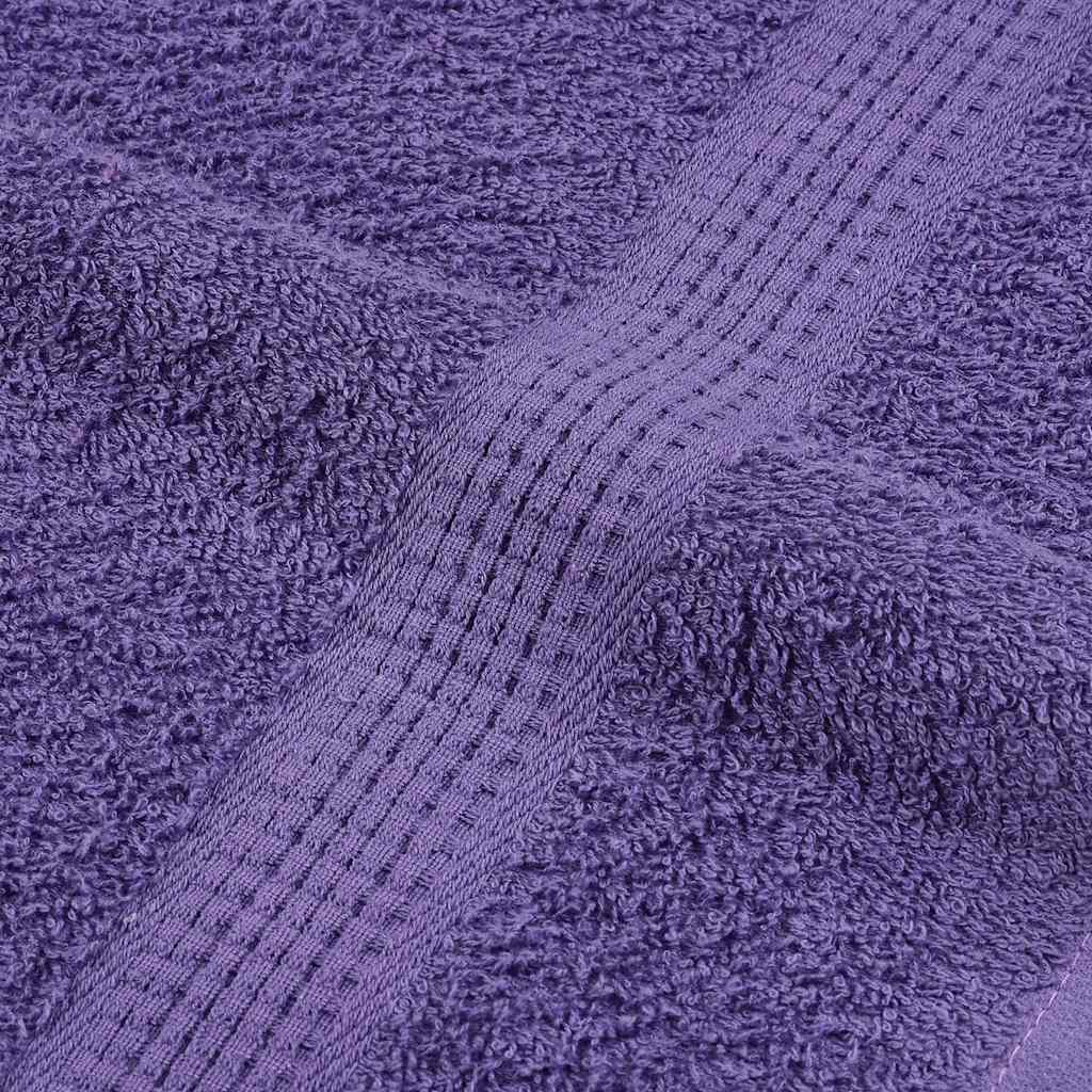 Serviettes de bain 2 pcs violet 100x150 cm 360 g/m² 100% coton