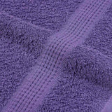 Serviettes de bain 4 pcs violet 100x150 cm 360 g/m² 100% coton