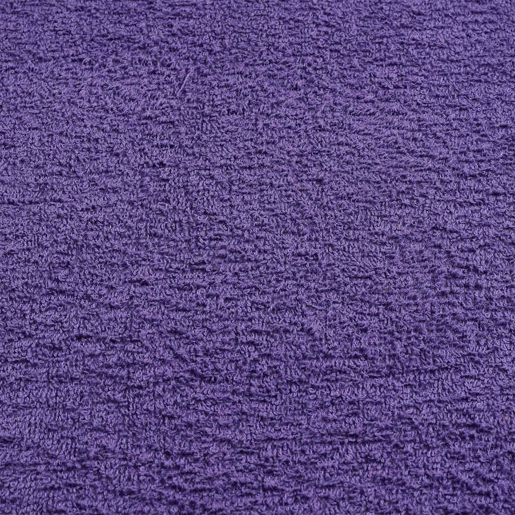 Serviettes de bain 10 pcs violet 100x150 cm 360 g/m² 100% coton