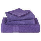 Sauna towels 10 pcs purple 80x200 cm 360 g/m² 100% cotton