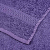 Sauna towels 10 pcs purple 80x200 cm 360 g/m² 100% cotton