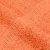 Face towels 2 pcs orange 30x30 cm 360 g/m² 100% cotton