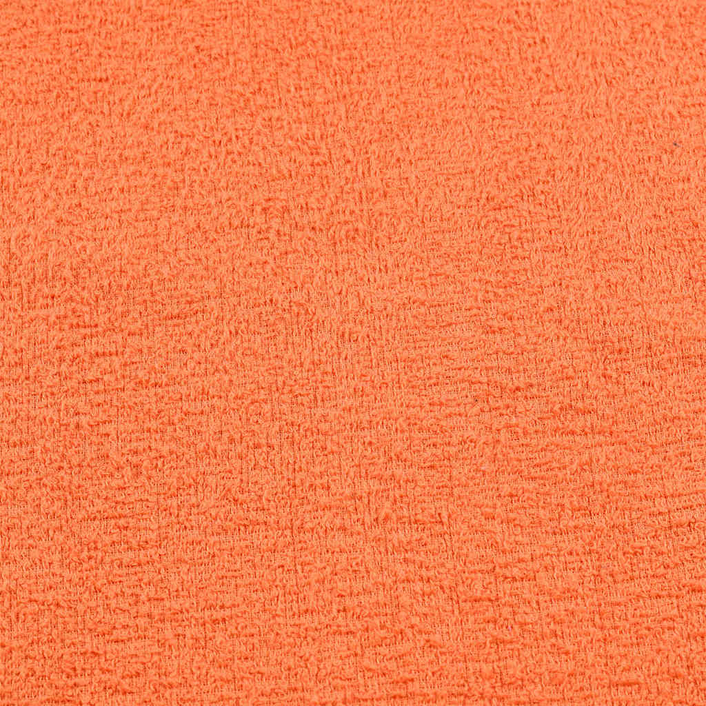 Serviettes d'invité 2 pcs orange 30x50 cm 360 g/m² 100% coton