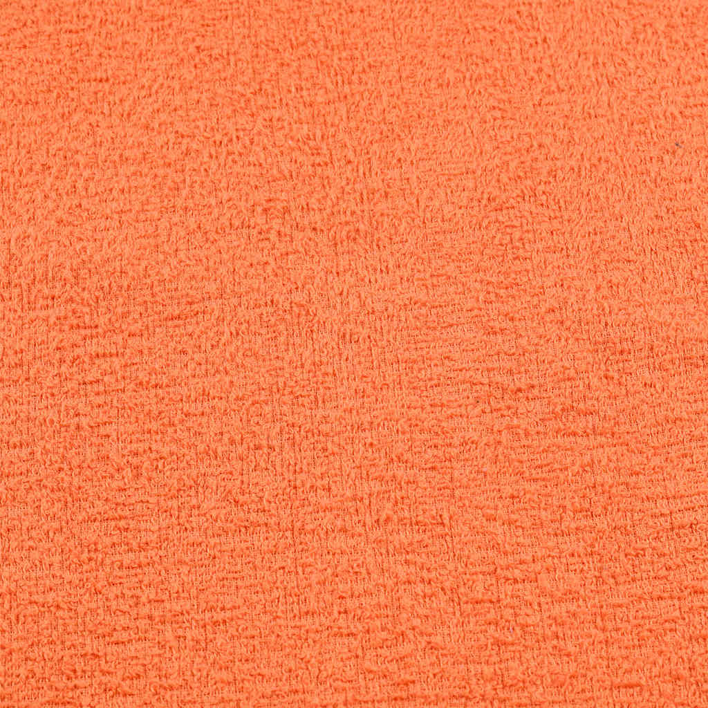 Saunatücher 10 Stück orange 80x200 cm 360 g/m² 100 % Baumwolle