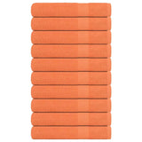 Handtücher 10 Stück orange 100x200 cm 360 g/m² 100 % Baumwolle