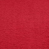 Serviettes de visage 10 pcs rouge 30x30 cm 360 g/m² 100% coton