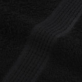 Serviettes de douche 10 pcs noir 70x140 cm 360 g/m² 100% coton