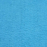 Serviettes d'invité 10 pcs turquoise 30x50cm 360g/m² 100% coton