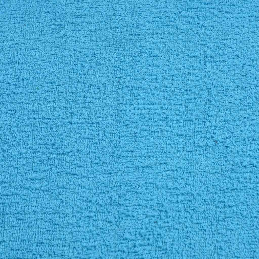 Essuie-mains 2 pcs turquoise 50x100 cm 360 g/m² 100% coton