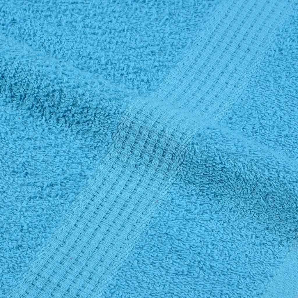 Serviettes 2 pcs turquoise 100x200 cm 360 g/m² 100% coton