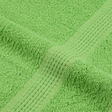 Serviettes de visage 2 pcs vert pomme 30x30 cm 100% coton