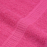 Serviettes de visage 2 pcs rose 30x30 cm 360 g/m² 100% coton