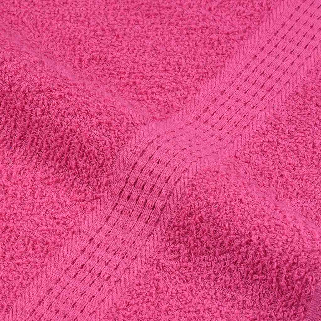 Hand towels 2 pcs pink 50x100 cm 360 g/m² 100% cotton