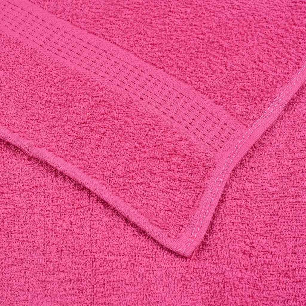 Handtücher 4 Stück rosa 50x100 cm 360 g/m² 100 % Baumwolle