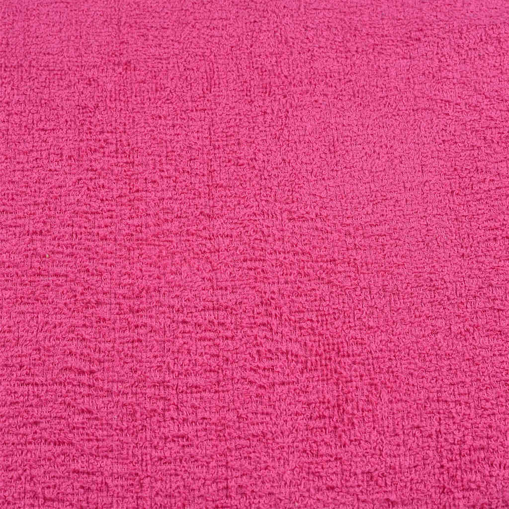 Essuie-mains 10 pcs rose 50x100 cm 360 g/m² 100% coton