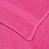 Serviettes de douche 2 pcs rose 70x140 cm 360 g/m² 100% coton