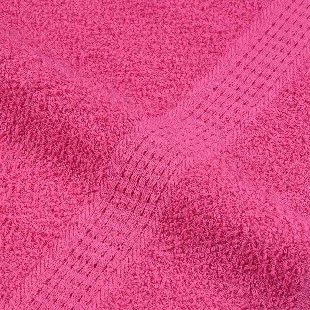 Serviettes de sauna 2 pcs rose 80x200 cm 360 g/m² 100% coton