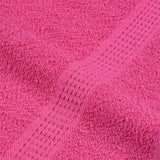 Serviettes de sauna 2 pcs rose 80x200 cm 360 g/m² 100% coton