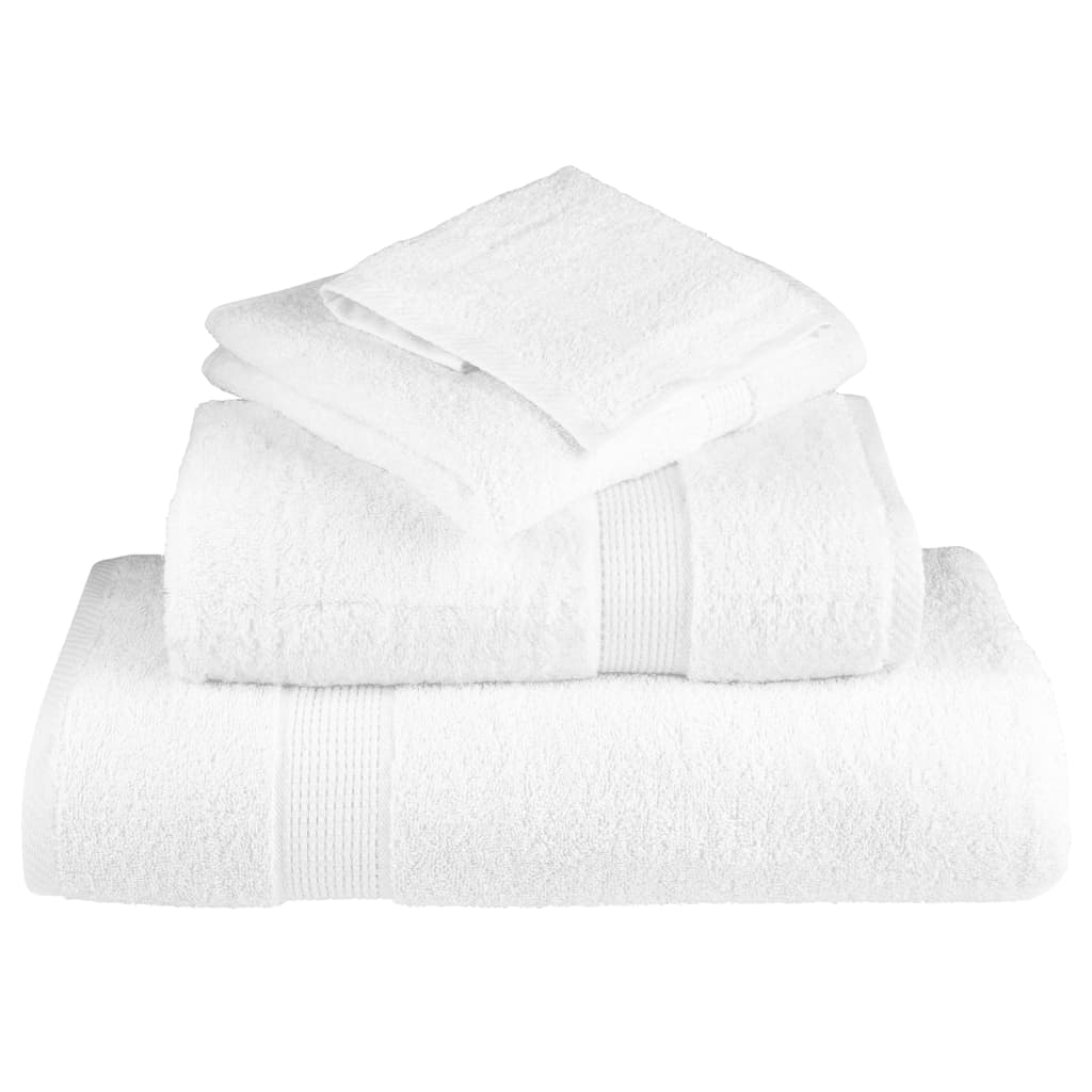 Serviettes de visage de qualité supérieure SOLUND 2 pcs blanc