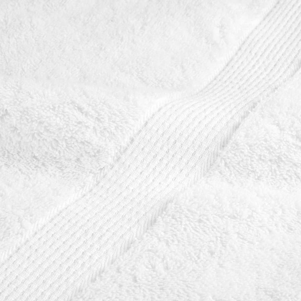 Serviettes de visage de qualité supérieure SOLUND 2 pcs blanc