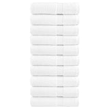 Essuie-mains de qualité supérieure SOLUND 10 pcs blanc 600 g/m²