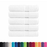 Serviettes de bain de qualité supérieure SOLUND 25 pcs blanc