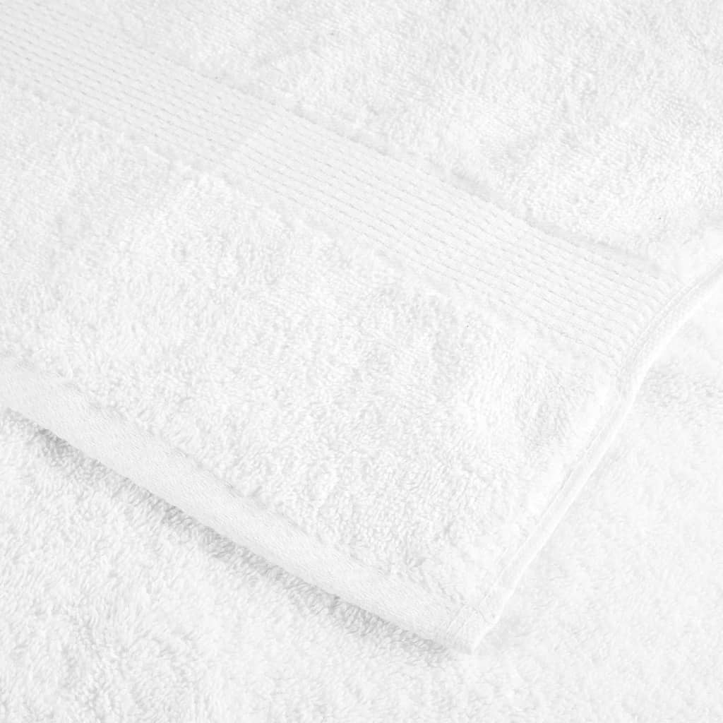 Serviettes de sauna de qualité supérieure SOLUND 2 pcs blanc