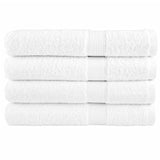 Serviettes de sauna de qualité supérieure SOLUND 4 pcs blanc