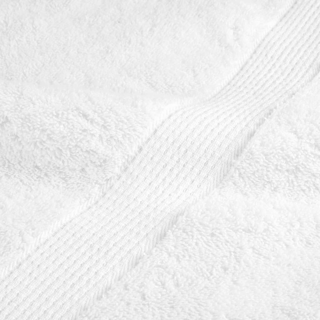 Serviettes de sauna de qualité supérieure SOLUND 10 pcs blanc