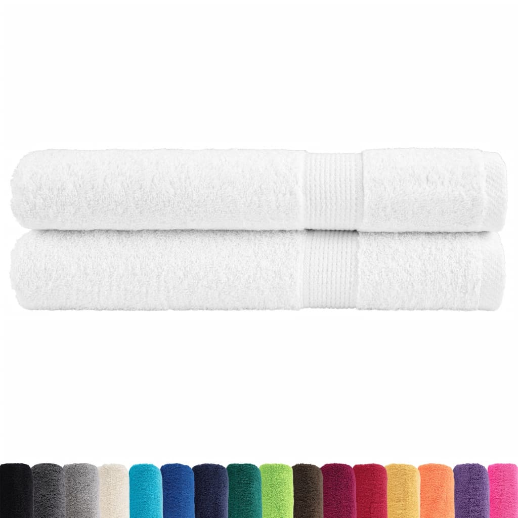 Serviettes de qualité supérieure SOLUND 2 pcs blanc 600 g/m²