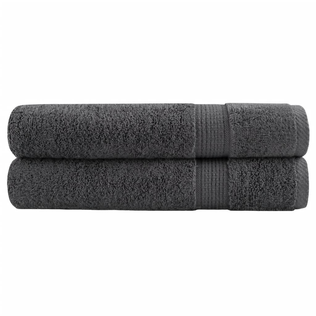 Serviettes de qualité supérieure SOLUND 2 pcs anthracite