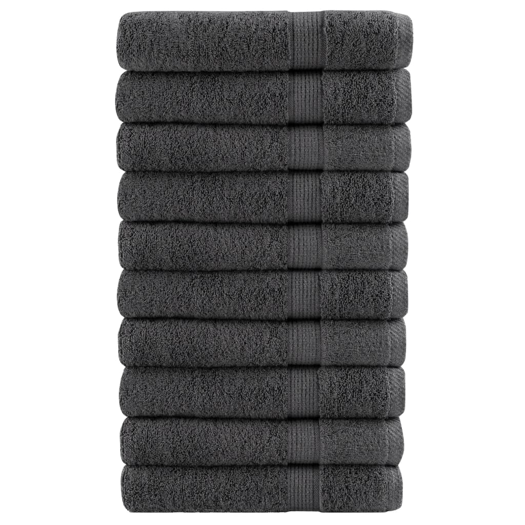 Serviettes de qualité supérieure SOLUND 10 pcs anthracite