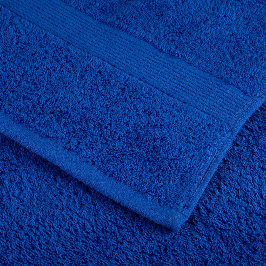 Serviettes de visage de qualité supérieure SOLUND 2 pcs bleu