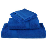 Serviettes de visage de qualité supérieure SOLUND 4 pcs bleu