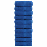 SOLUND Premium Face Towels 10 pcs Blue