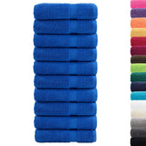 SOLUND Premium Bath Towels 10 pcs Blue