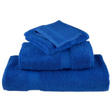 SOLUND Premium Bath Towels 10 pcs Blue