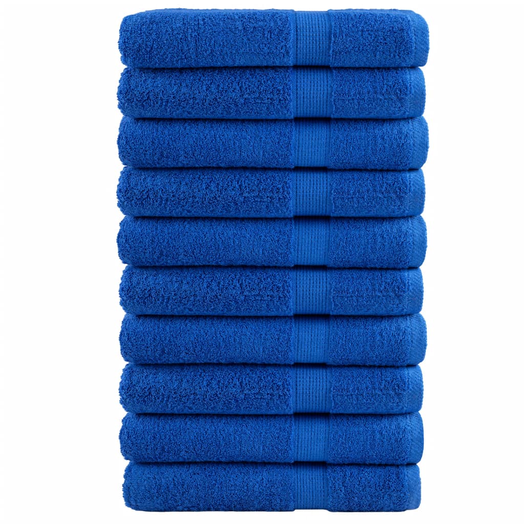 Serviettes de qualité supérieure SOLUND 10 pcs bleu 600 g/m²