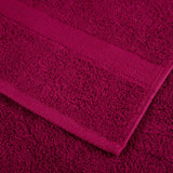 SOLUND Premium Sauna Towels 10pcs Burgundy